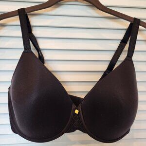 Chantelle Norah Chic Underwire T-Shirt Bra Black - US 34DDD/UK 34E